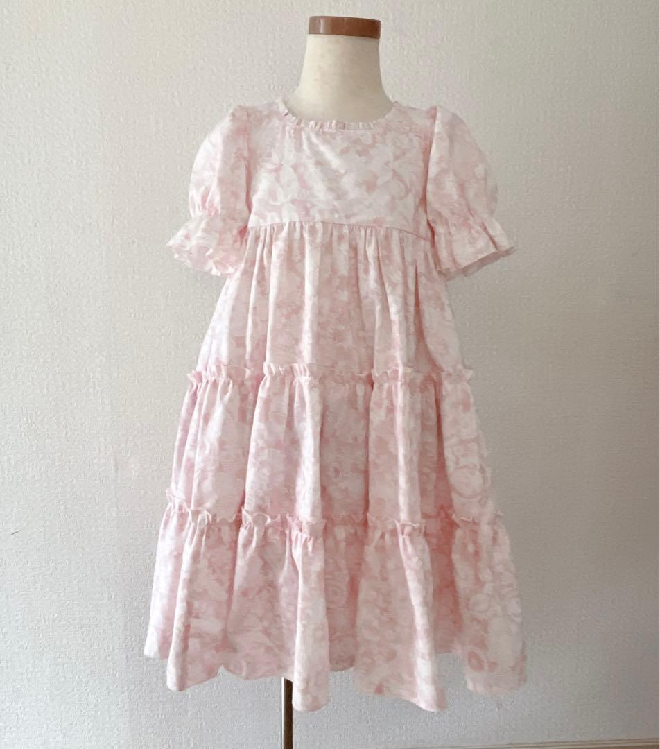 もりもりページ✽+ティアードワンピ+✽ 発表会 入園式 結婚式