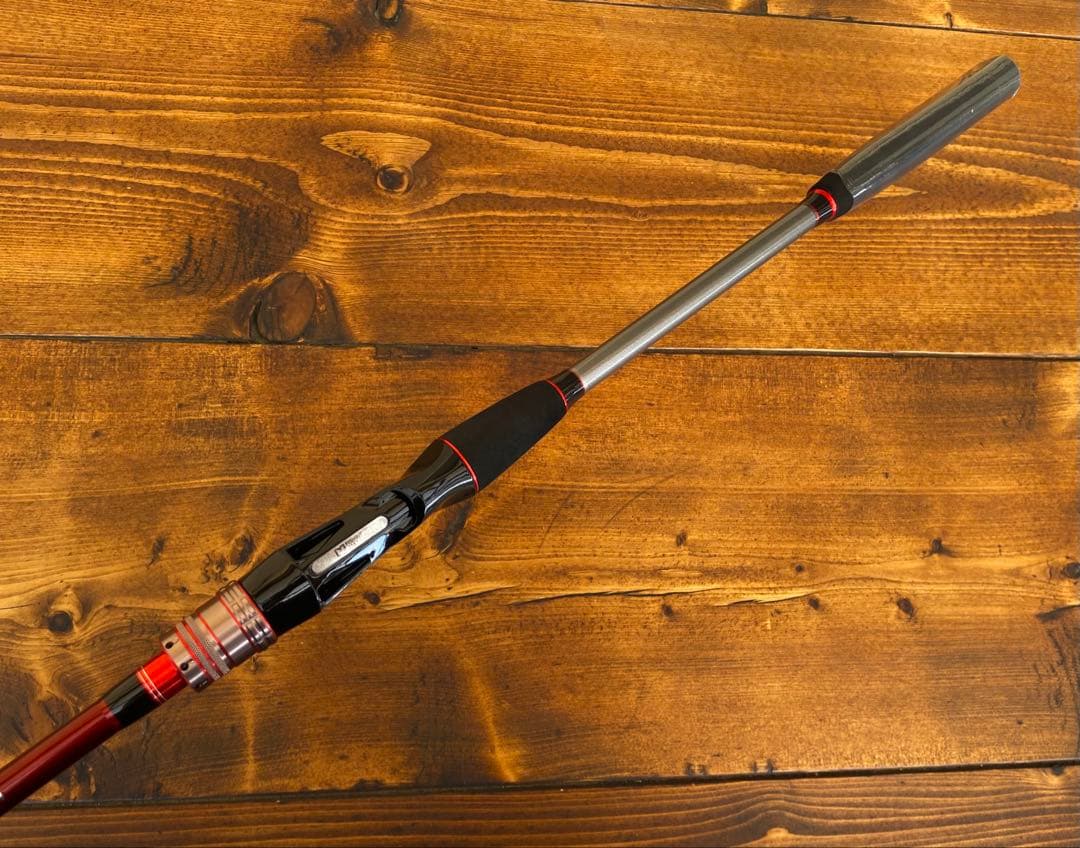 ジギングロッド　デジタルカウンター付きリール　イカメタル　タイラバ　右ハンドル