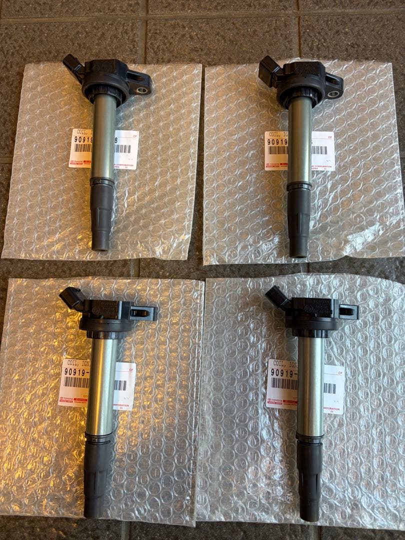 トヨタ純正　イグニッションコイル ４本セット　　品番90919-02258