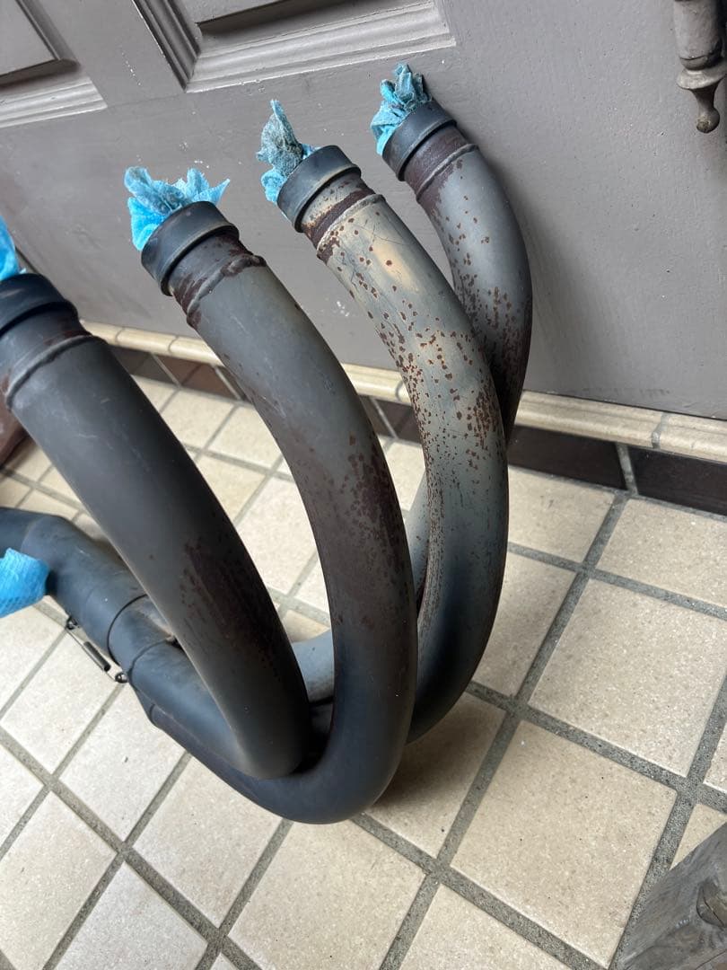 z900rs K-FACTORY ブラックスチールマフラー