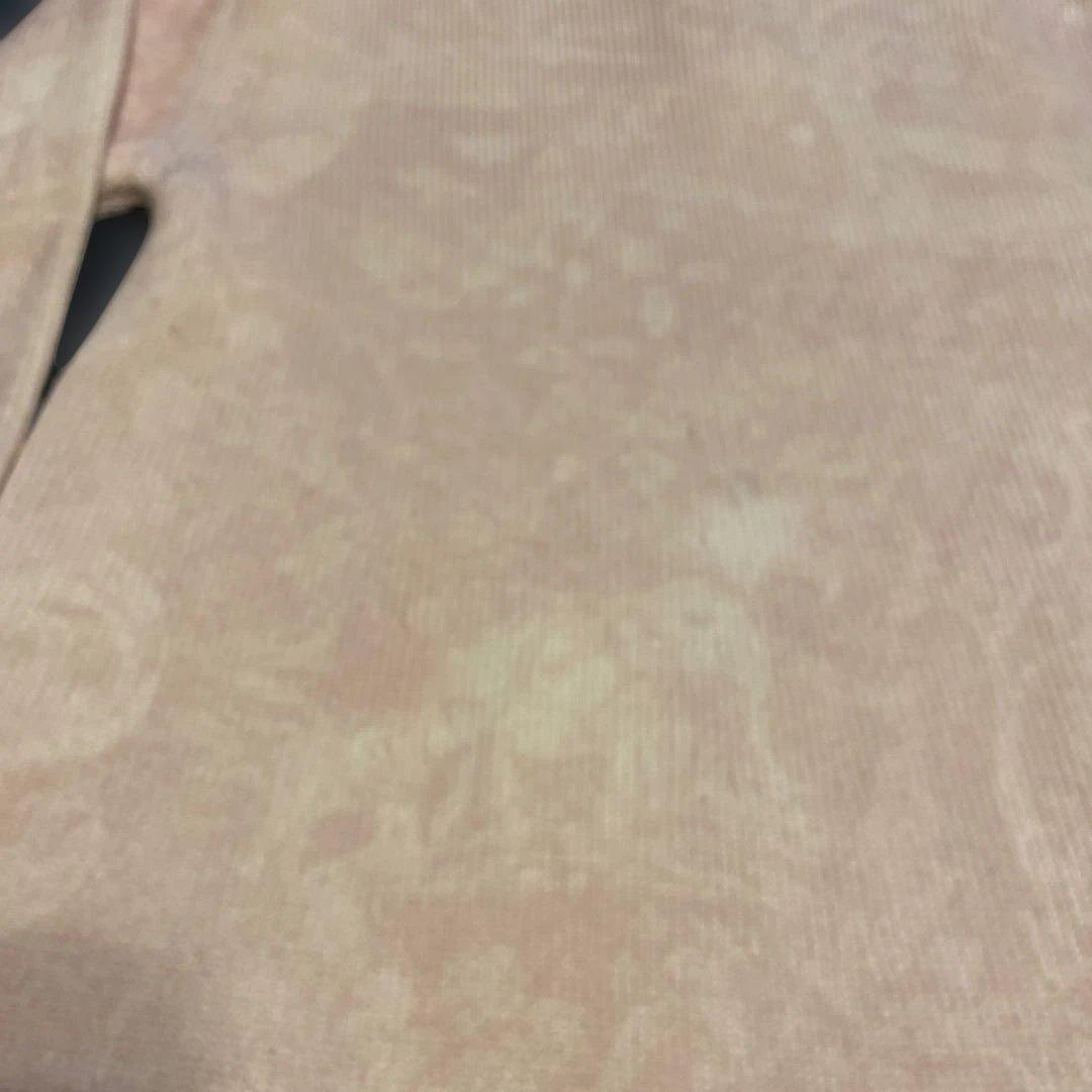 【DIOR】【kids】淡ピンク トワルドゥジュイ ニット ワンピース ドレス