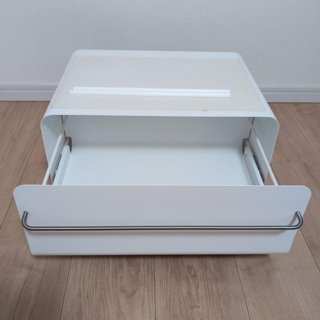 【美品】UtaU ウタウ ブレッドドロワー ブレッドケース ホワイト 収納