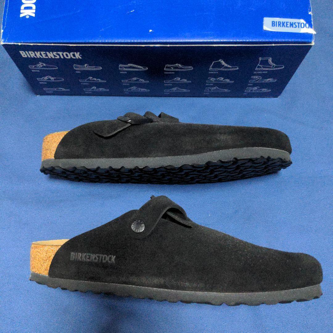 【新品】ビルケンシュトック ボストン 40 ブラック スエード 24,200円