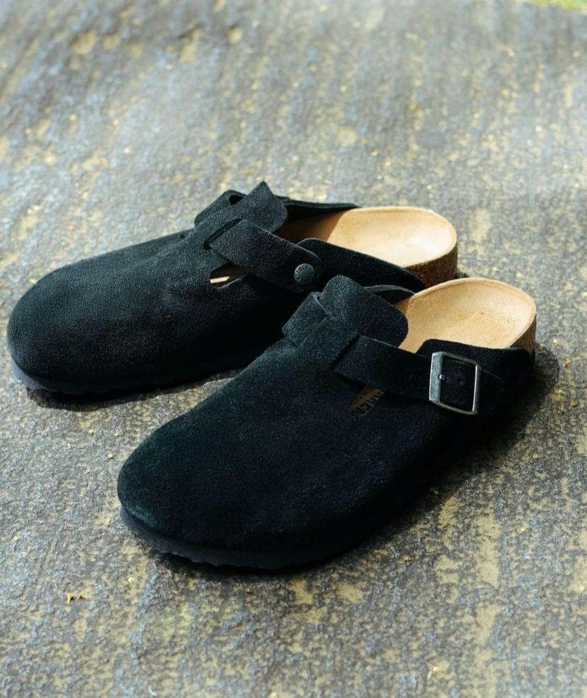 【新品】ビルケンシュトック ボストン 40 ブラック スエード 24,200円
