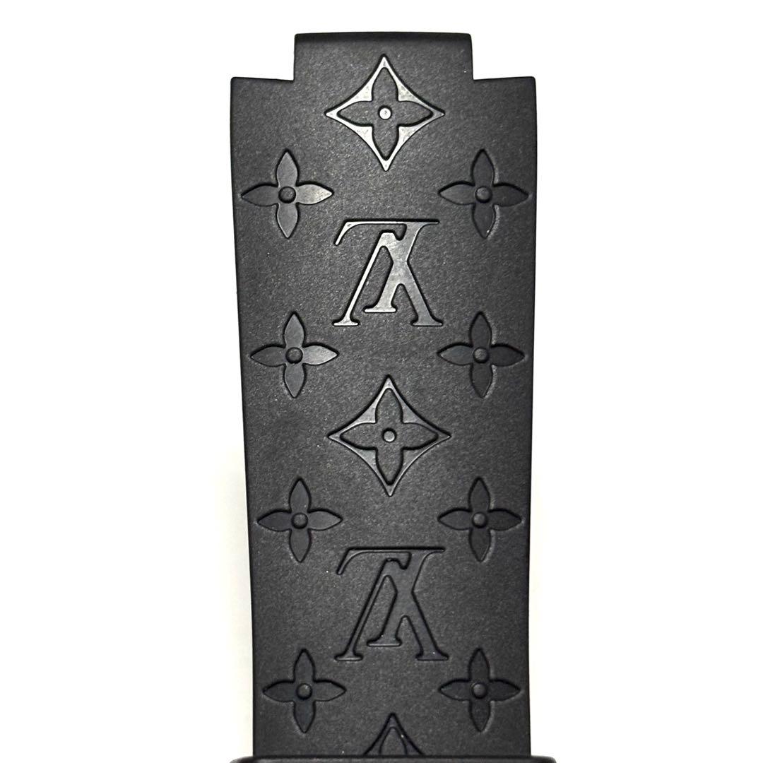 ルイヴィトン タンブール 腕時計用 R15614 モノグラム ノワール ブラック