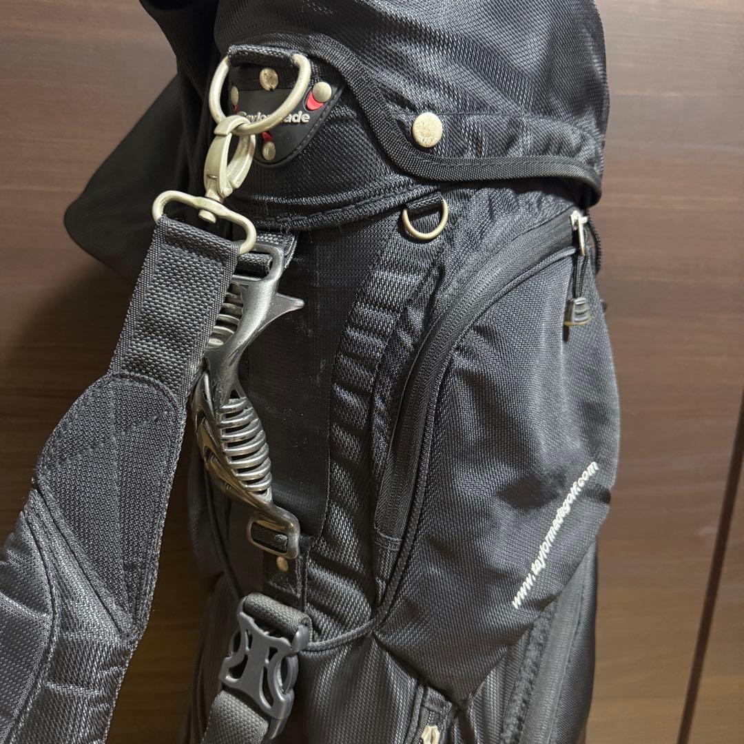 TaylorMade キャディバッグ ゴルフバッグ ブラック おまけ付き