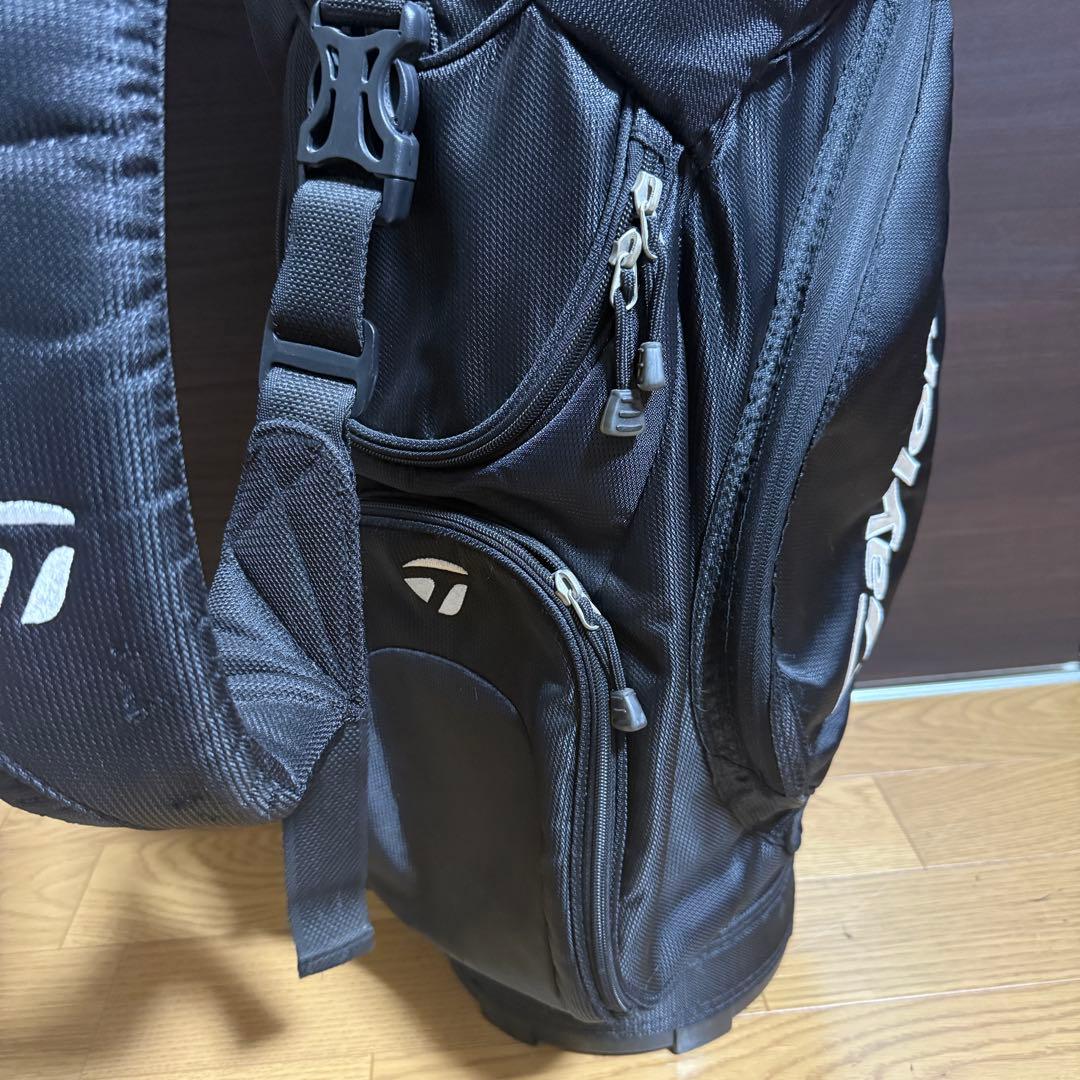 TaylorMade キャディバッグ ゴルフバッグ ブラック おまけ付き