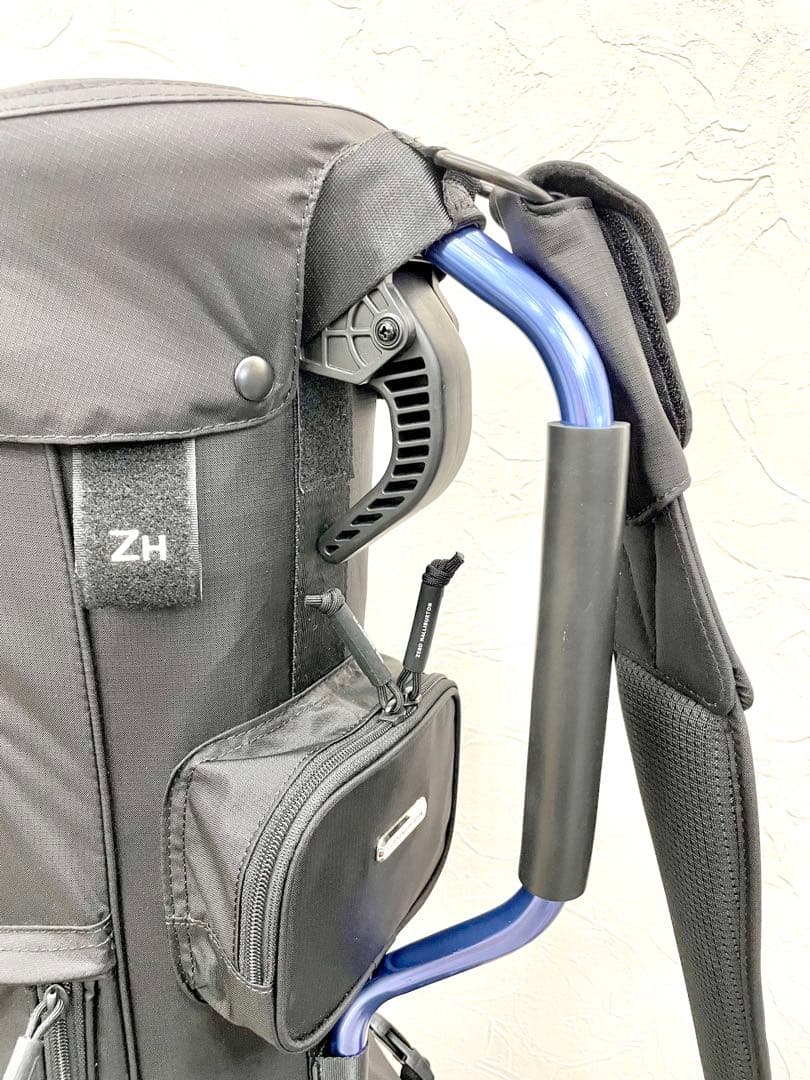 【コース未使用】ゼロハリバートン スタンド キャディバッグ ブラック