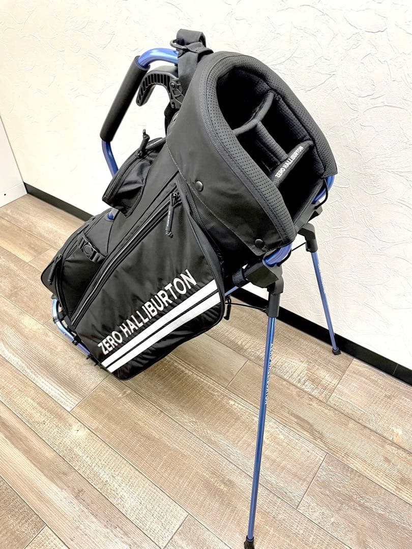 【コース未使用】ゼロハリバートン スタンド キャディバッグ ブラック