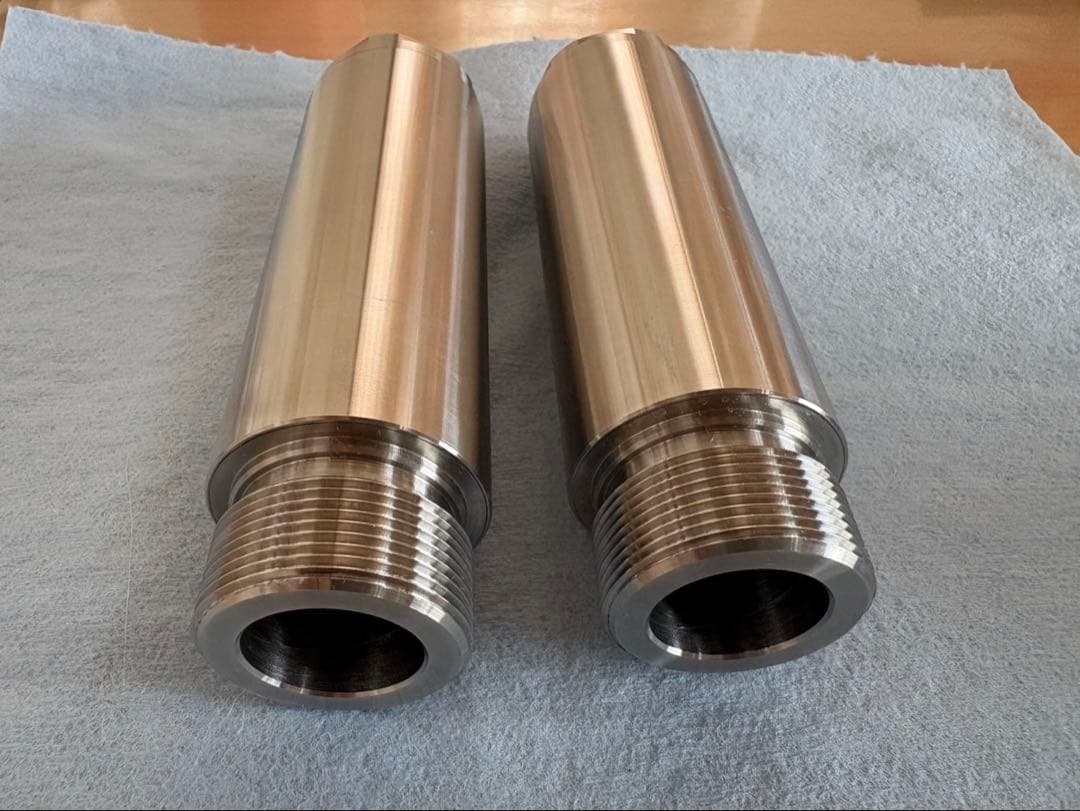 スポーツスター　39ｍｍ フォーク用　ロングフォーク エクステンション 4in