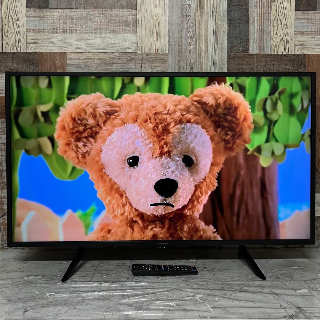超カルサーすみれんげさん専用使用感少ないシャープ 42V型 4Kチューナー内蔵