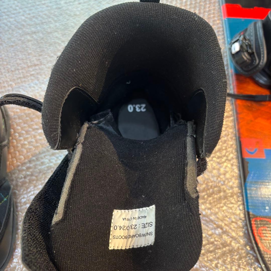 キッズ　　ジュニア head 23-24cmスノーボード 3点セット　ブーツ付き