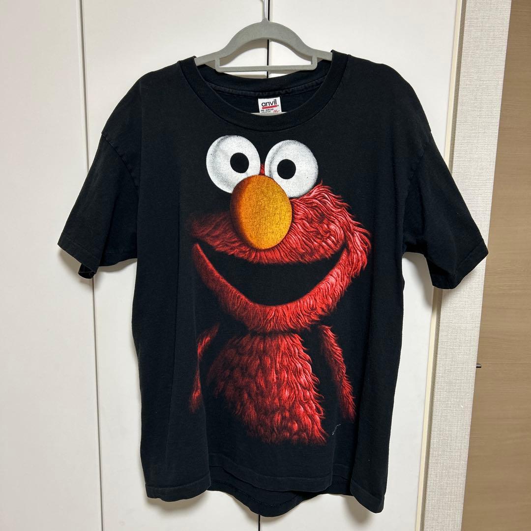 90s エルモ Tシャツ XL elmo ヴィンテージ