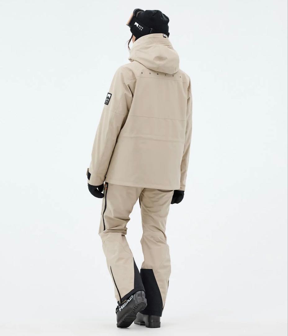 MONTEC スキースノーボードウェア　上下セット　Sand Sサイズ