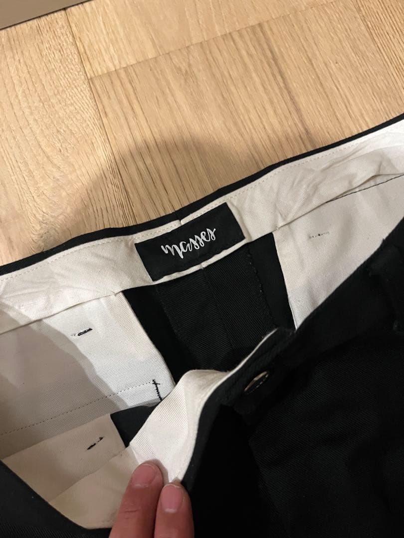 porkchop x masses ポークチョップ マシス ワークパンツ