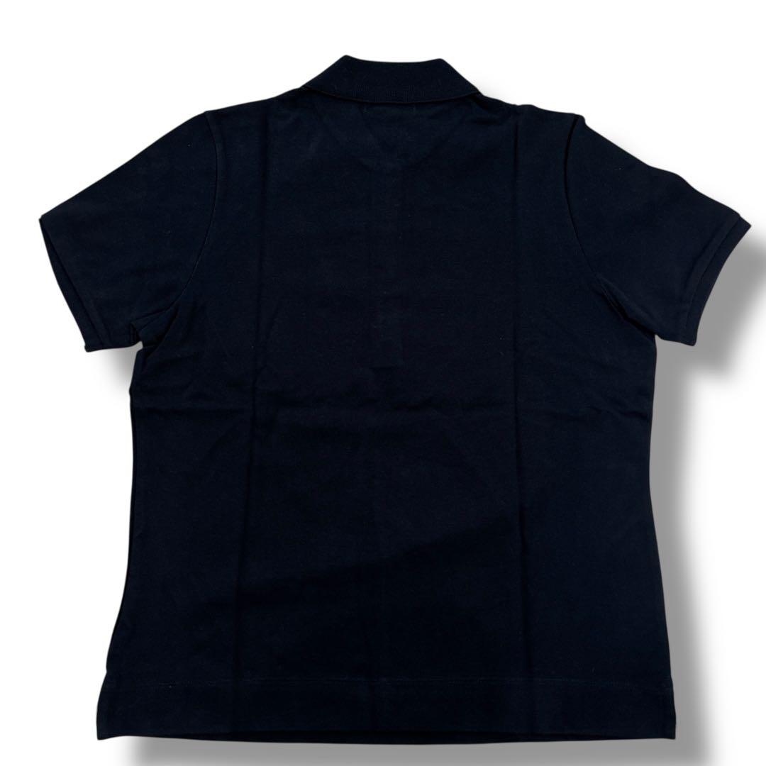 新品 未使用タグ付き バーバリー ロンドン ポロシャツ 黒 ノバチェック XL