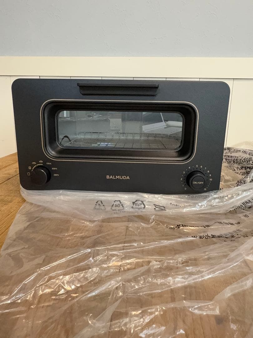 新品 BALMUDA スチームトースター K11A-BK