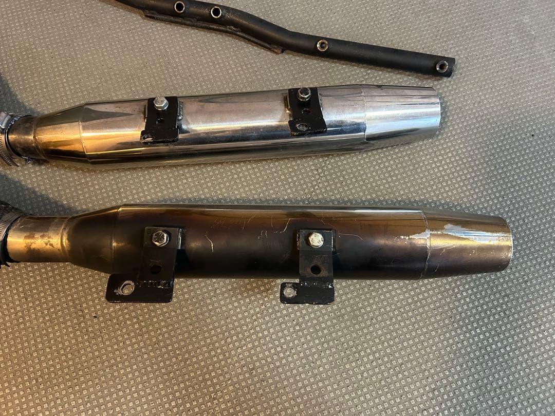 サンダンスマフラー　エボ　ソフテイル