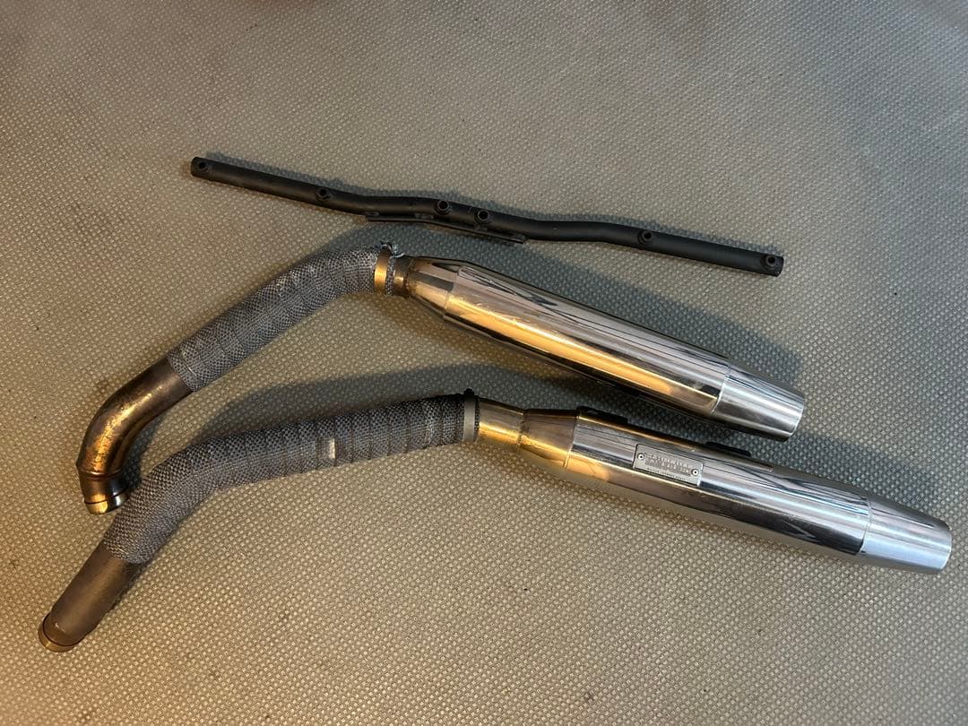 サンダンスマフラー　エボ　ソフテイル