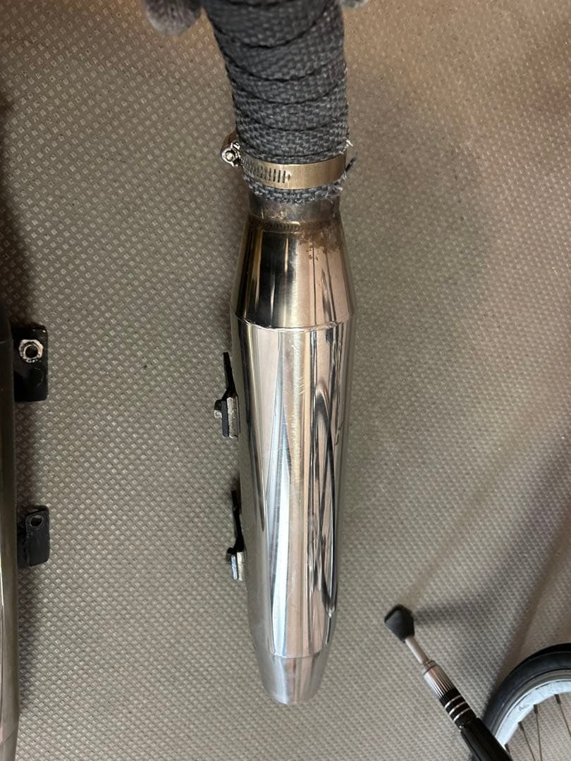 サンダンスマフラー　エボ　ソフテイル