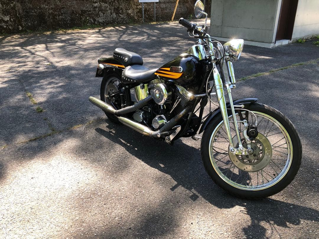 サンダンスマフラー　エボ　ソフテイル