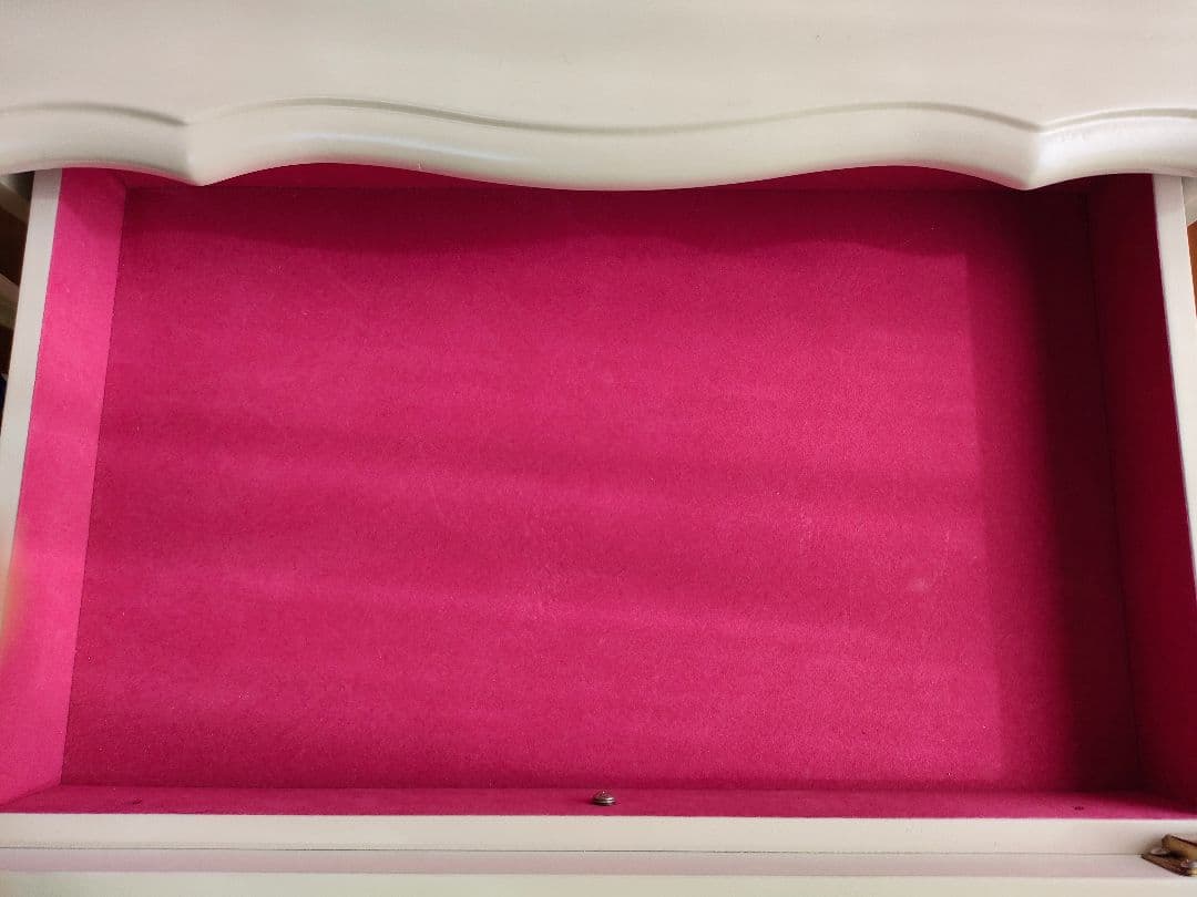 4段チェスト タンス 姫系 白家具 リルデココ