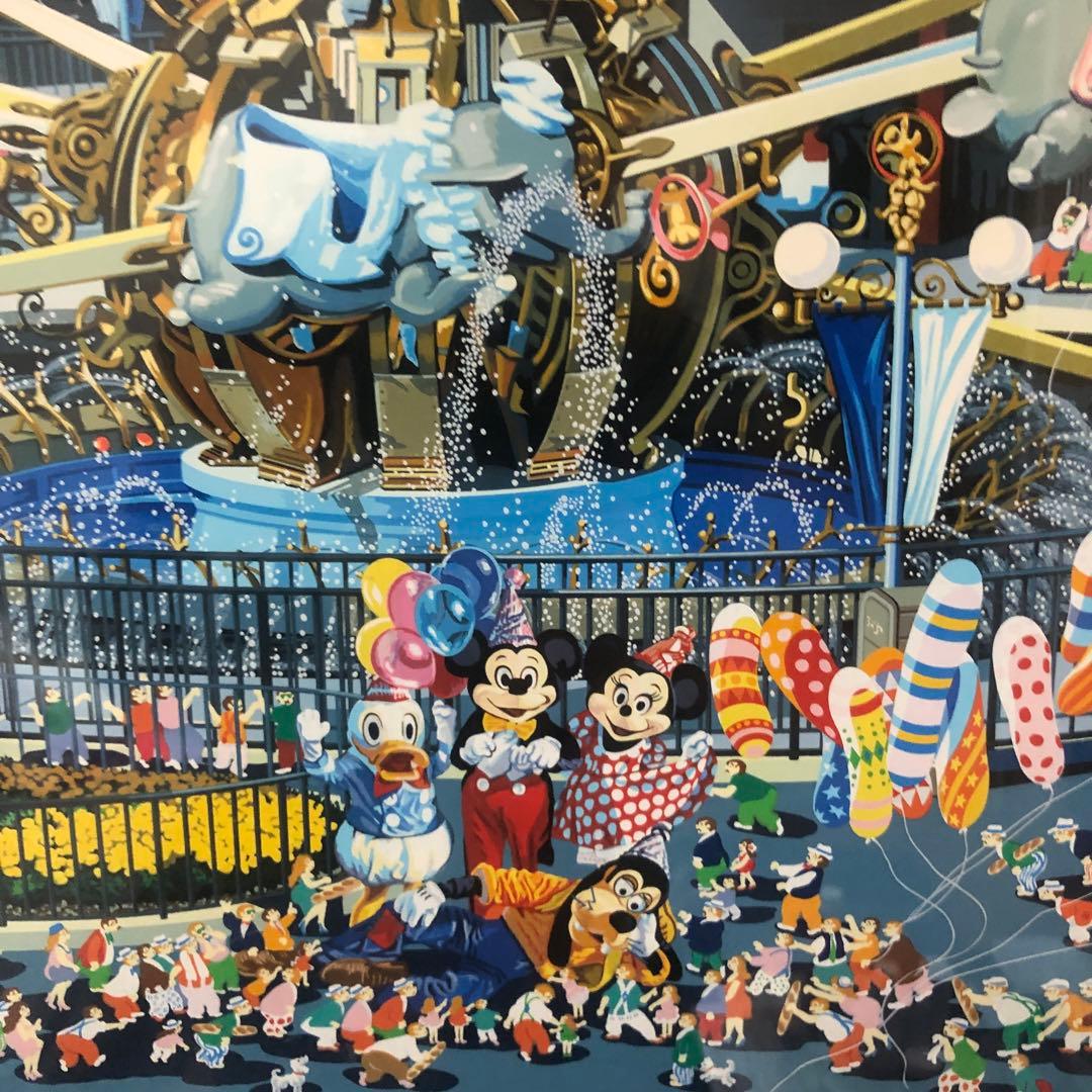 【正規品•美品•最終値下げ】ディズニーDumboシルクスクリーン　100万円購入