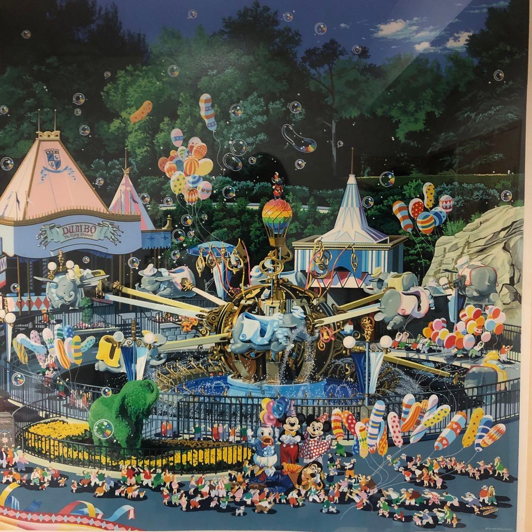 【正規品•美品•最終値下げ】ディズニーDumboシルクスクリーン　100万円購入