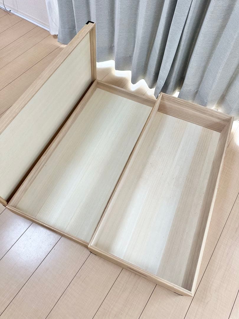 桐 衣装ケース 2段 桐箱 桐ケース 日本製