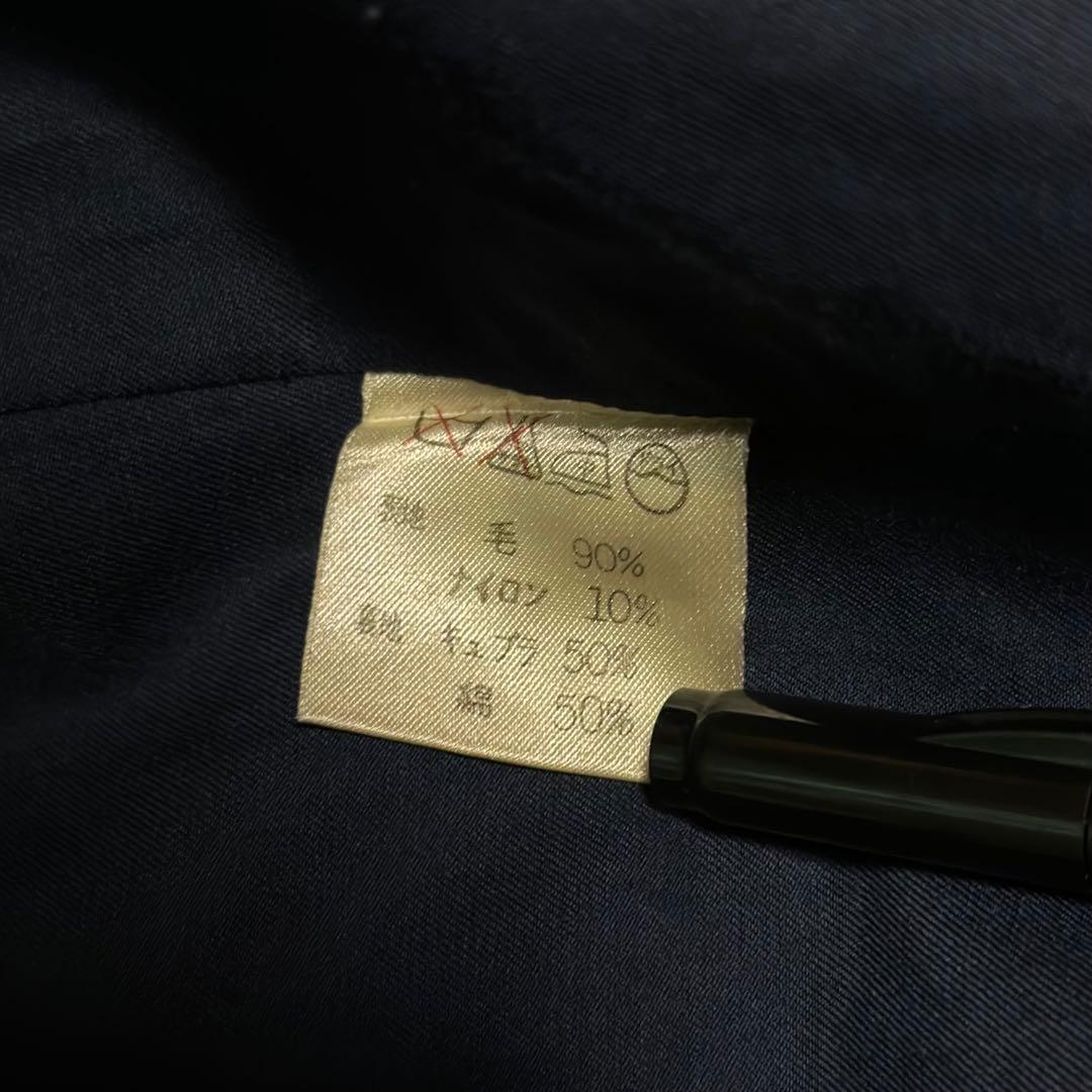 70's ISSEY MIYAKEイッセイミヤケ 筆タグ ウール ロングコート