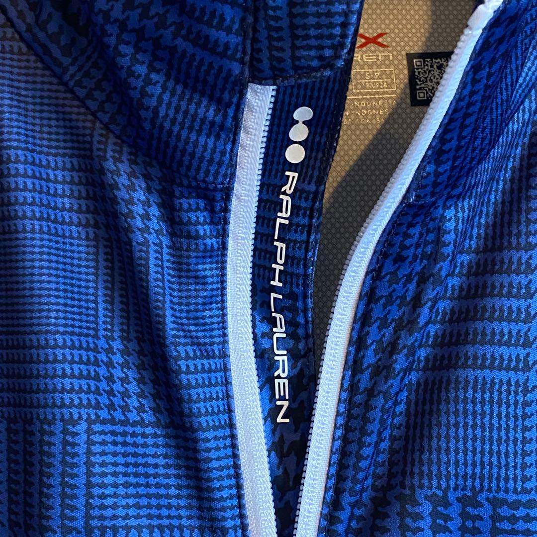 RLX ラルフローレン チェック柄 フルジップジャケット