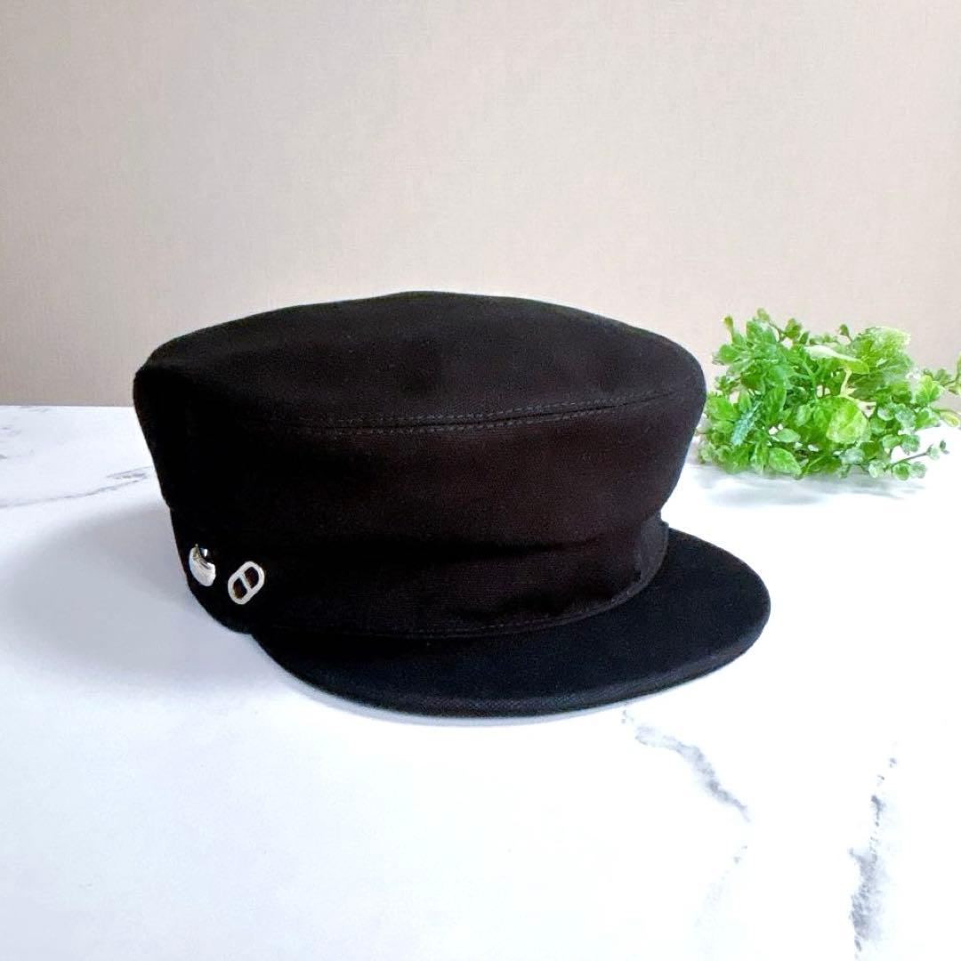 【美品】エルメス ジュリエッタ シーシェル キャスケット 58