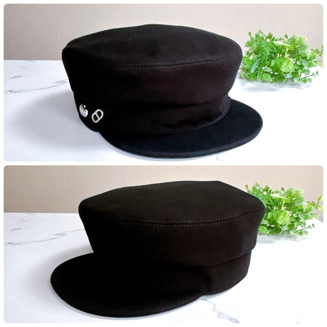 【美品】エルメス ジュリエッタ シーシェル キャスケット 58