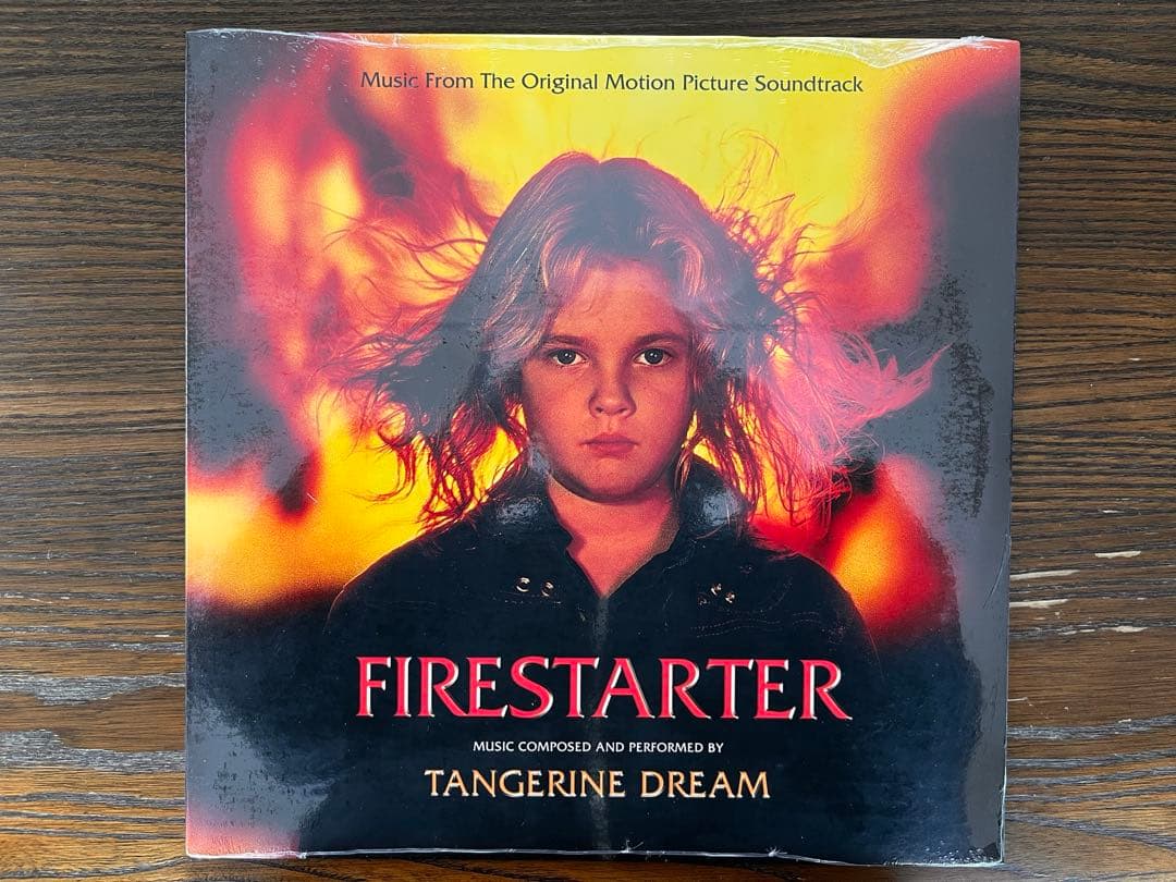 炎の少女チャーリー サントラLP　輸入盤　タンジェリン・ドリーム レコード LP