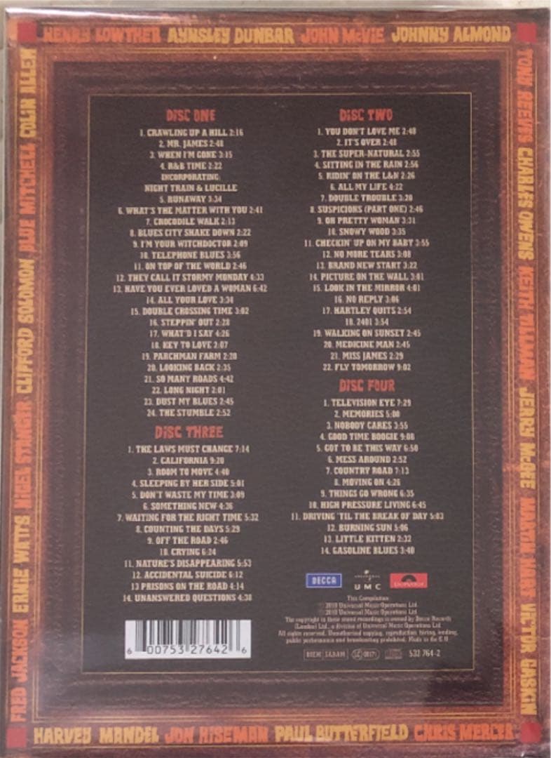 洋楽 John Mayall / SO MANY ROADS - ANTHOLOGY