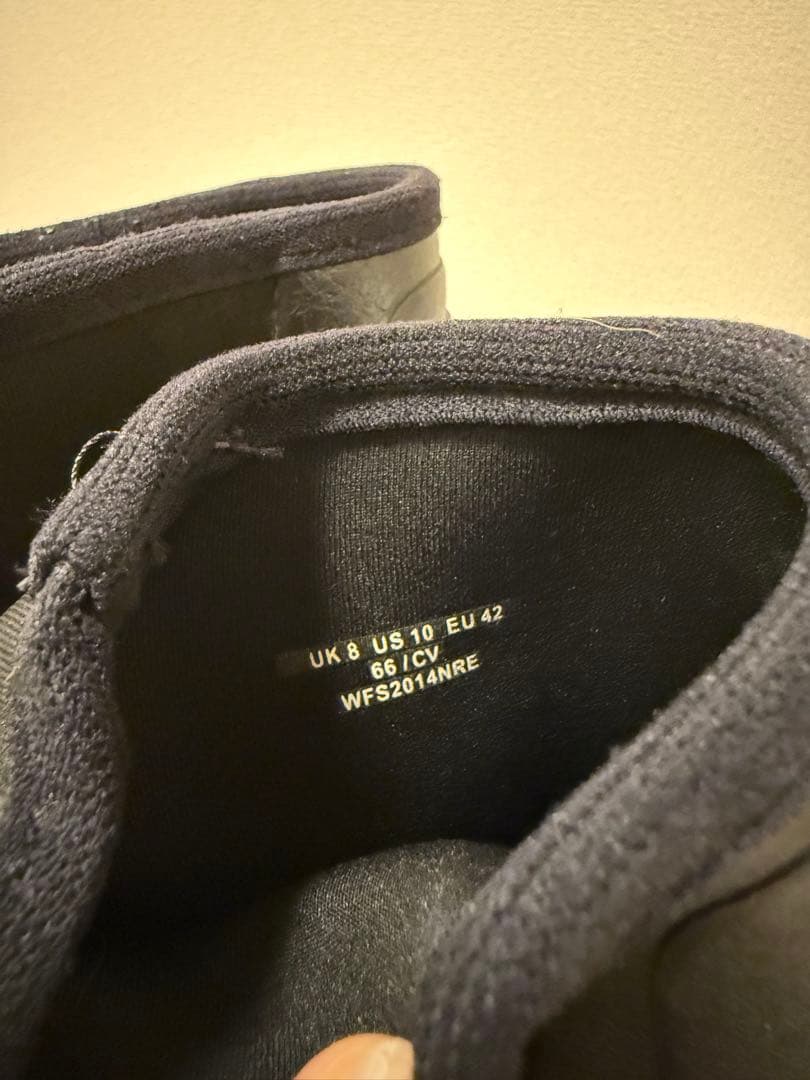 【HUNTER × Vibram】ショートレインブーツ ブラック（UK8）