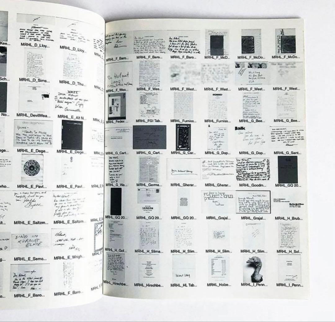 アート・デザイン・音楽 The Helmut Lang Purple Book