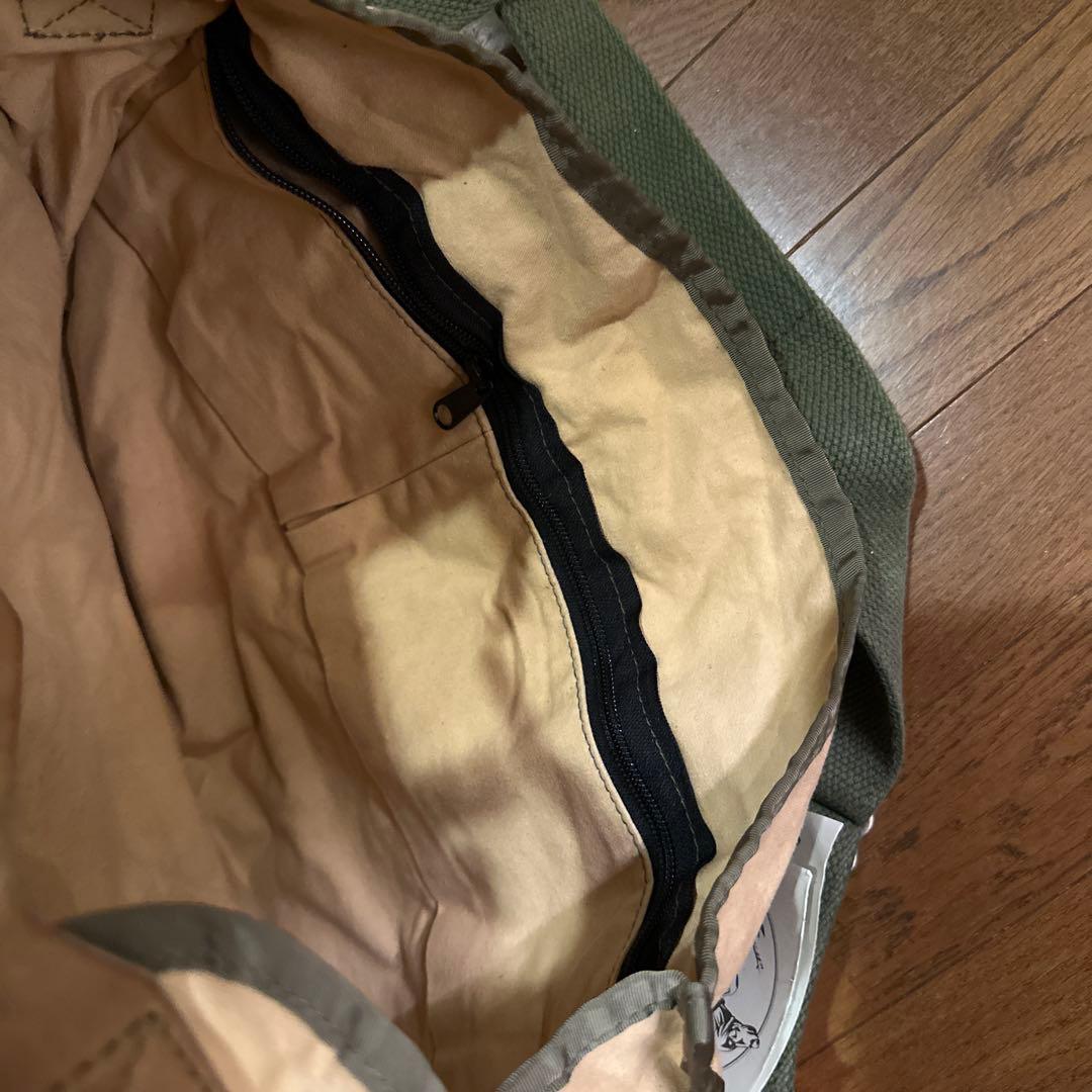 J.W. Hulme Co. ハンティングバッグ ベージュ/カーキ