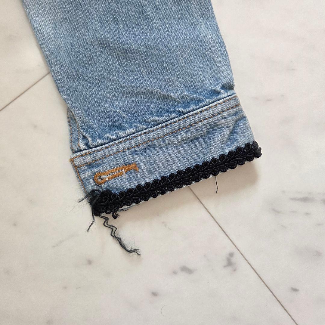 ダブスタ ナポレオンジャケット y2k 　デニム　限定品　平成　00s　希少