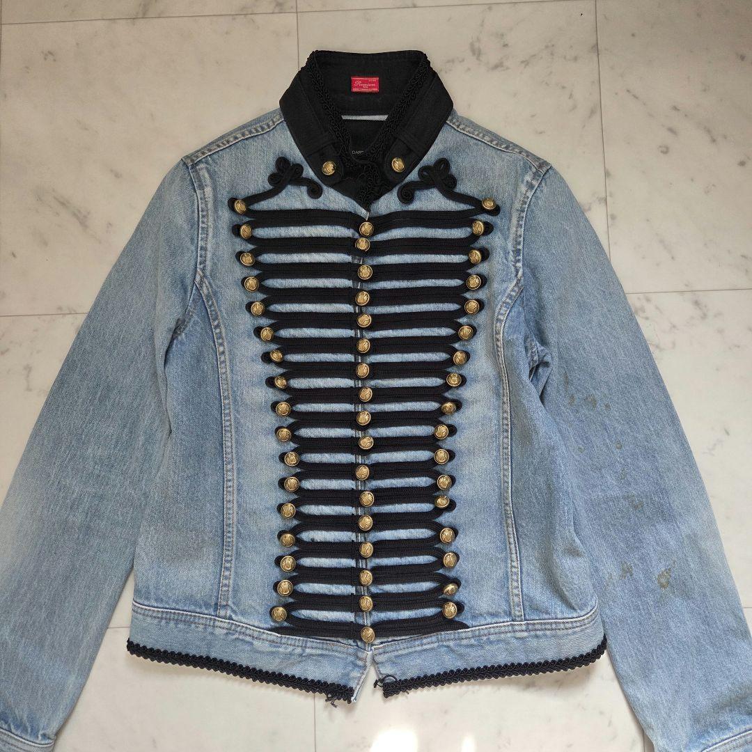 ダブスタ ナポレオンジャケット y2k 　デニム　限定品　平成　00s　希少