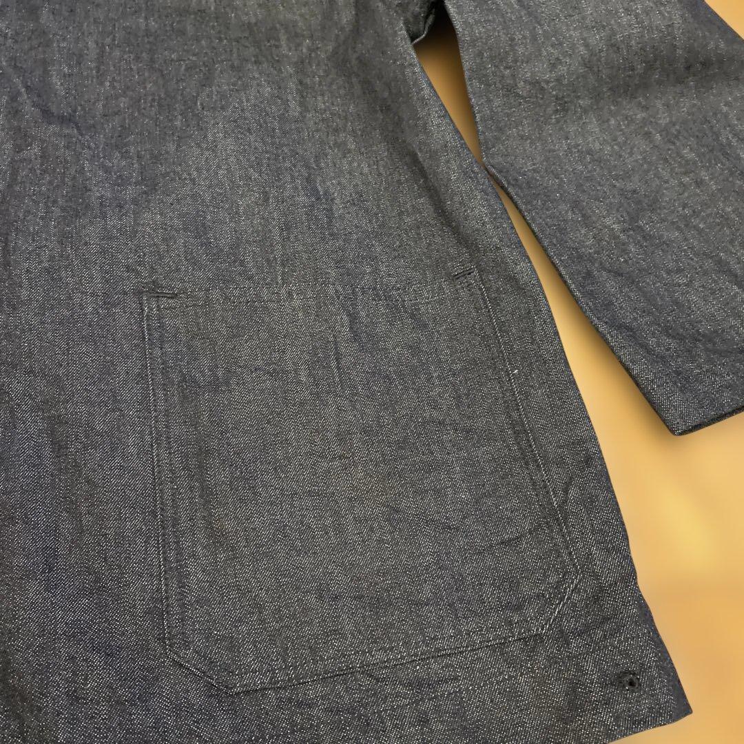 ジャケット・アウター US NAVY Shawl Collar Denim Jacket (44)