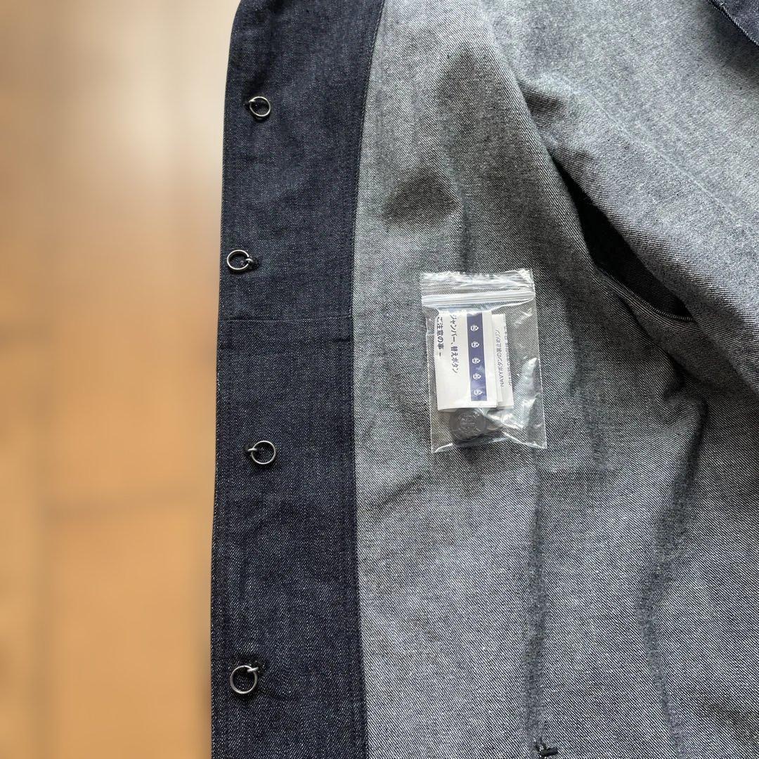 ジャケット・アウター US NAVY Shawl Collar Denim Jacket (44)