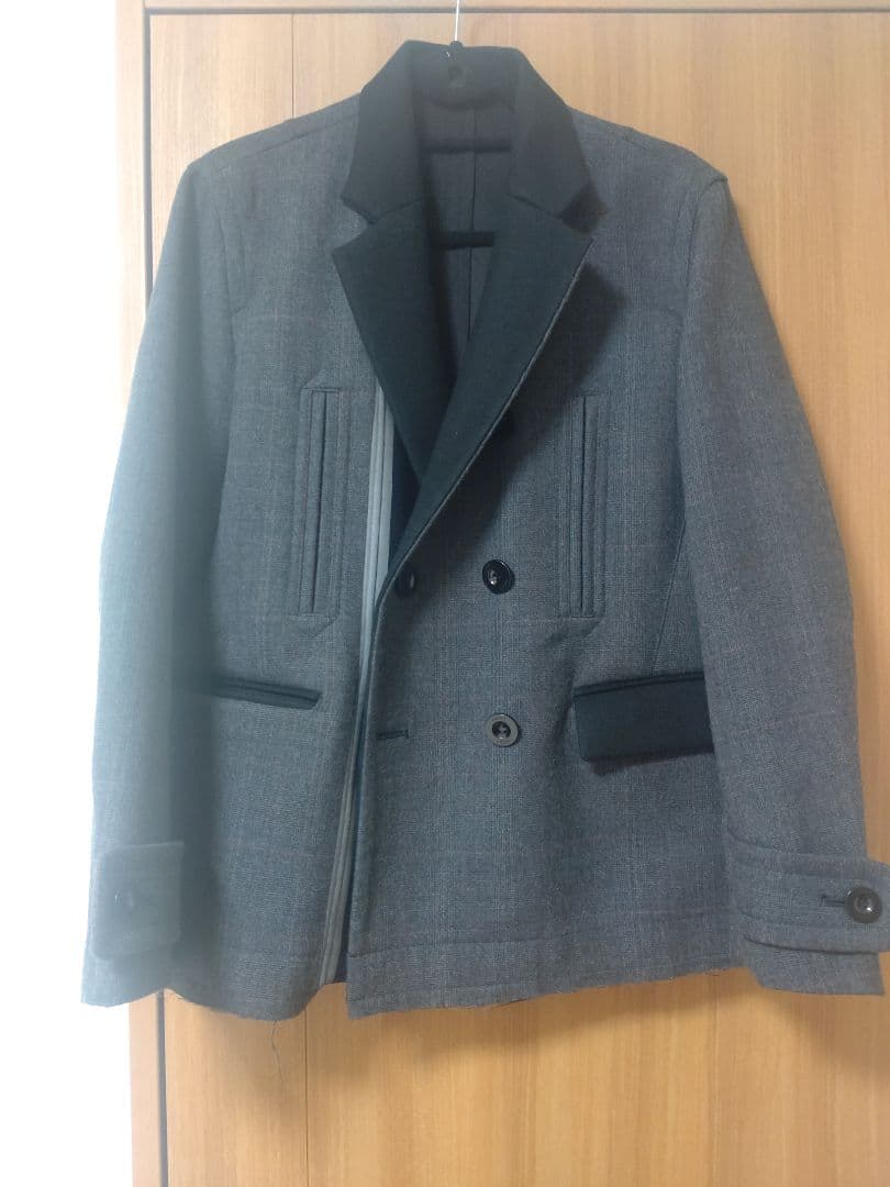 sacai メンズ　ウールジャケット
