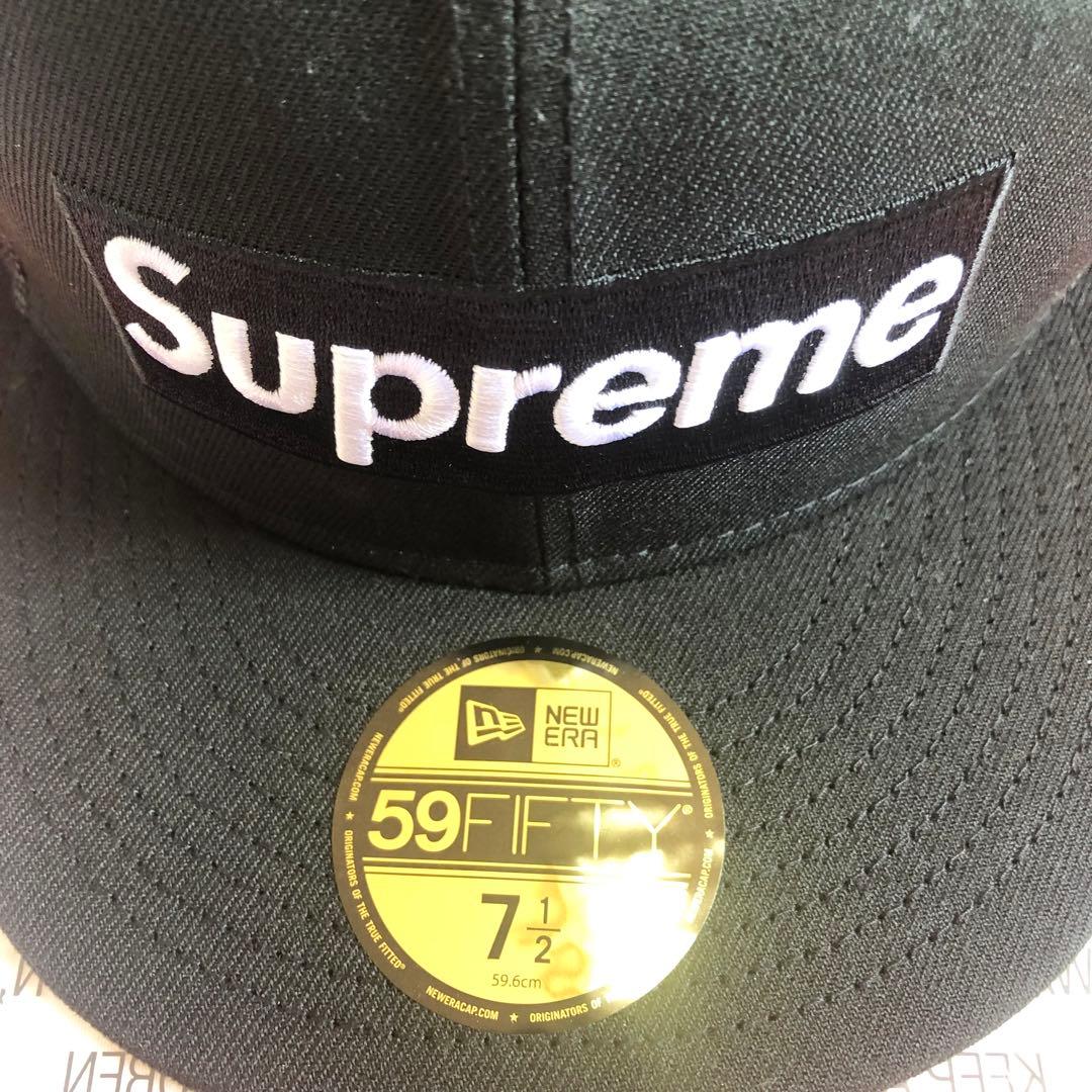 【新品】Supreme Box Logo Mesh Back キャップ　帽子