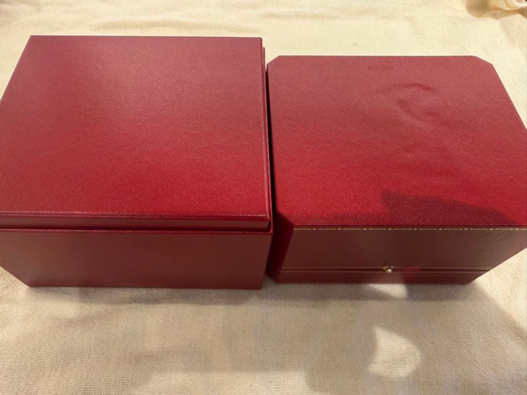 Y*様 Cartier ジュエリーボックス 赤