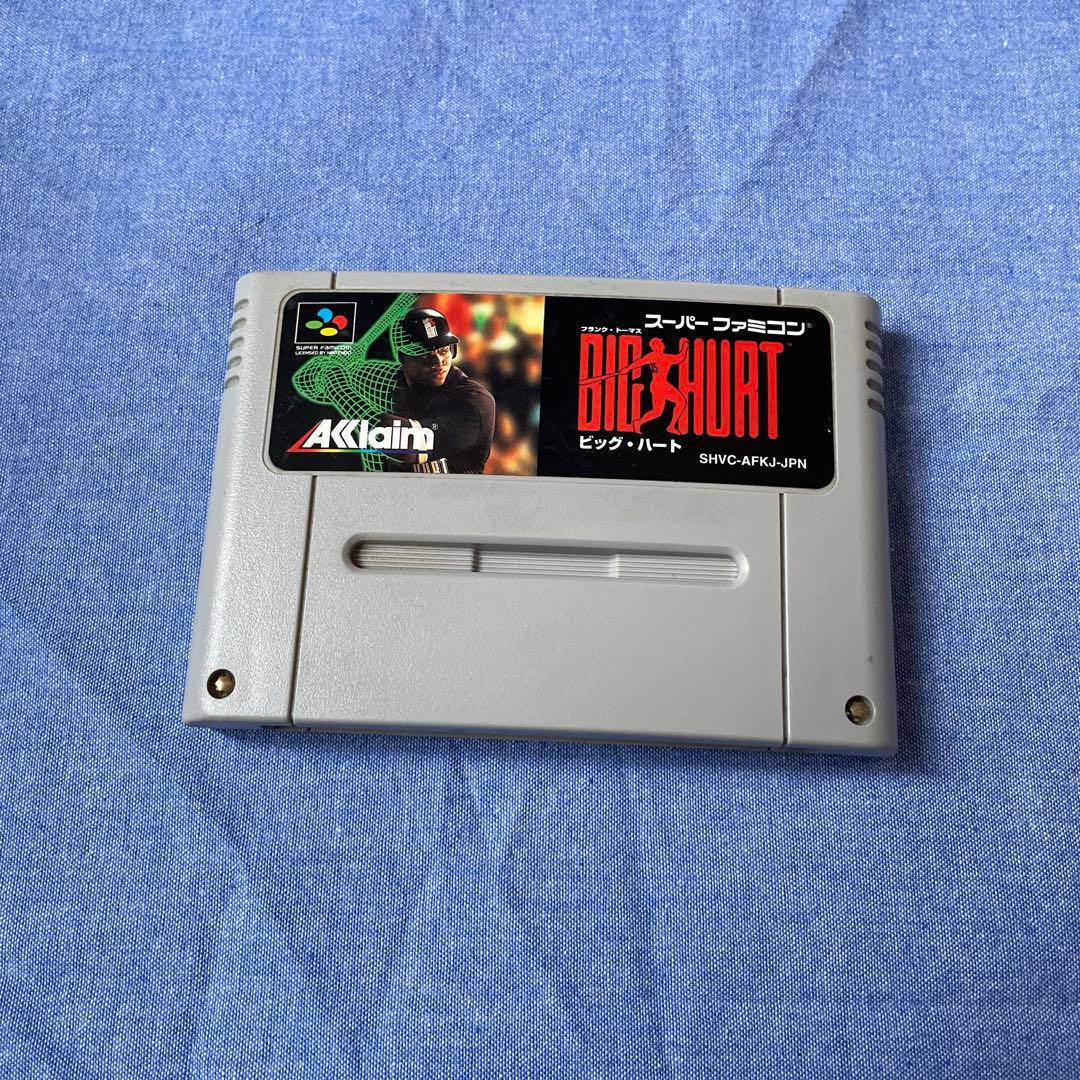 【レア・正常動作品】SFC ビッグハート ソフトのみ