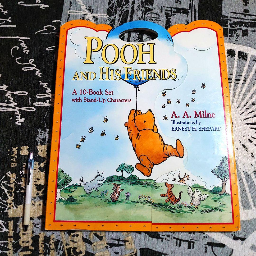 クラシック　プー　絵本　レア　ビンテージ　大型表紙　豆本