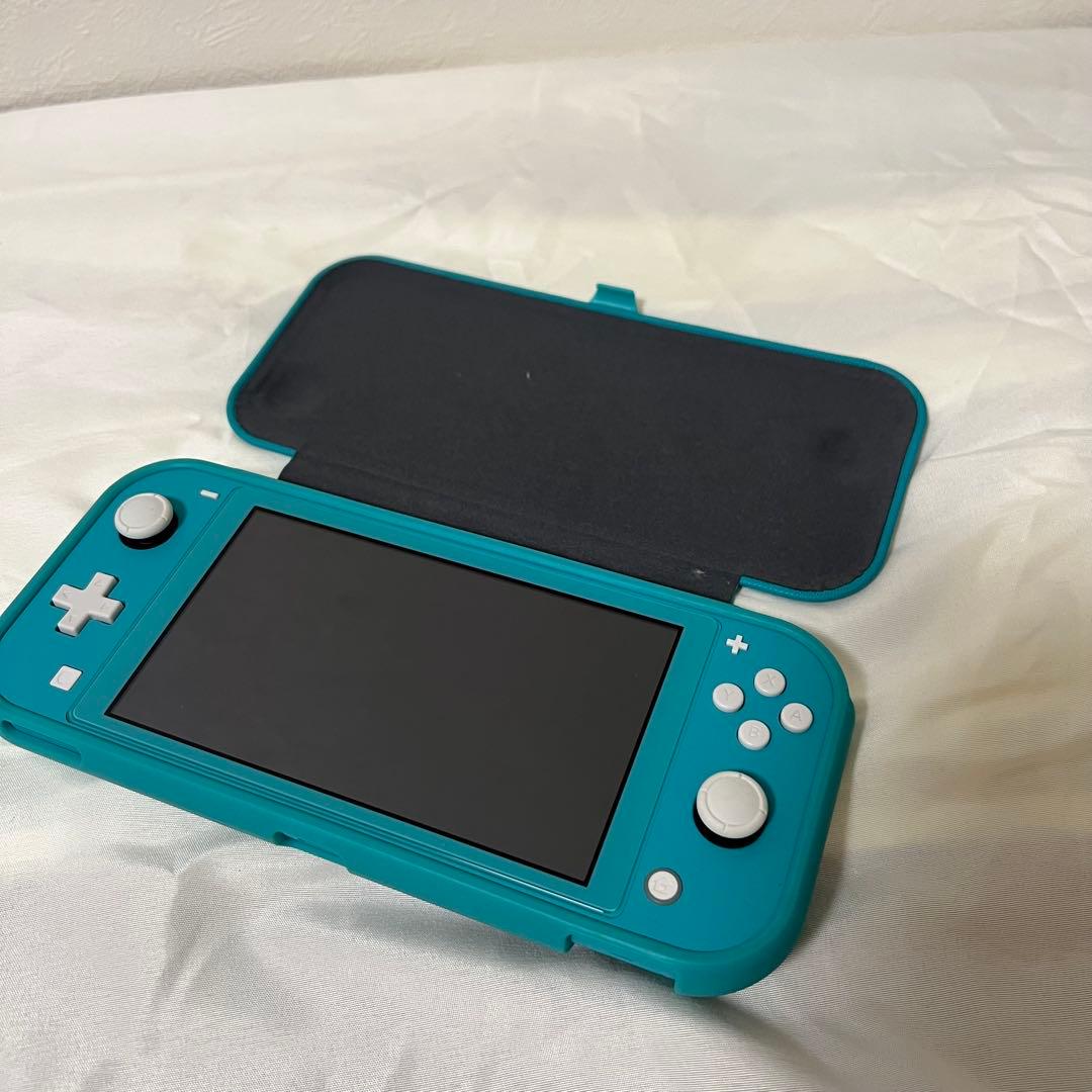 ニンテンドー スイッチライト本体 カバー・保護フィルム付き