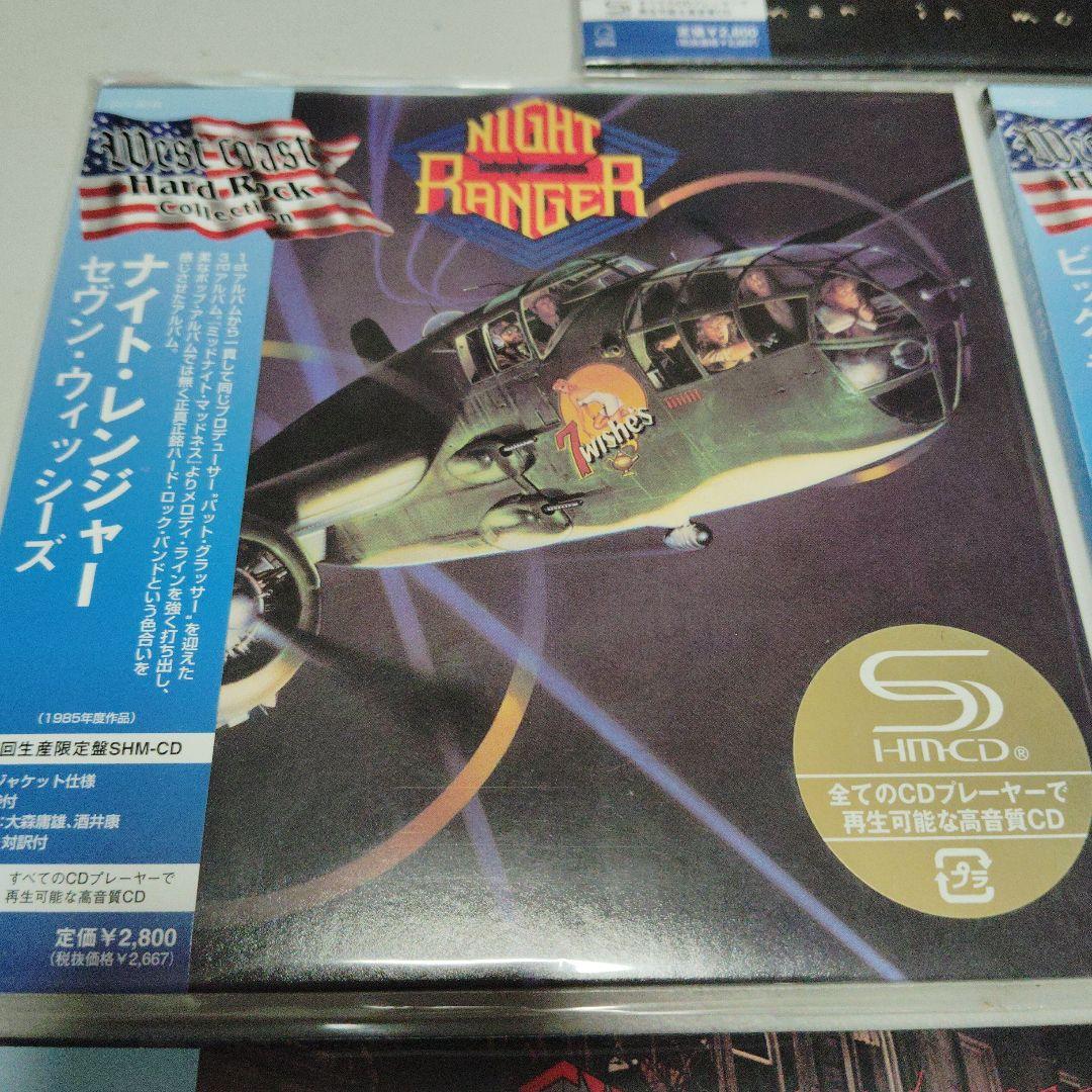 ナイトレンジャー 紙ジャケット SHM CD 5枚セット