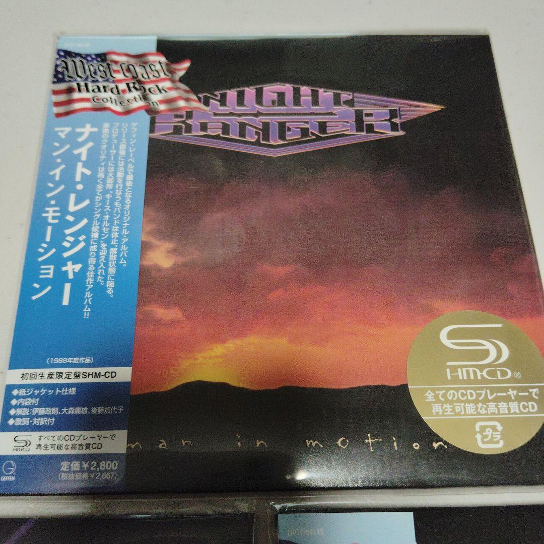 ナイトレンジャー 紙ジャケット SHM CD 5枚セット